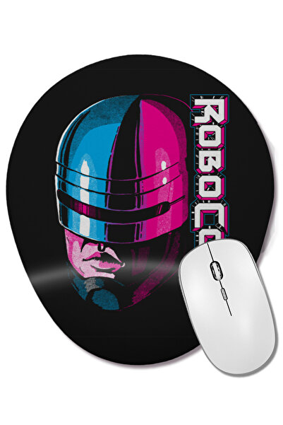 BASKI DÜNYASI Mouse Pad oval Robocop cu suport pentru încheietura mâinii