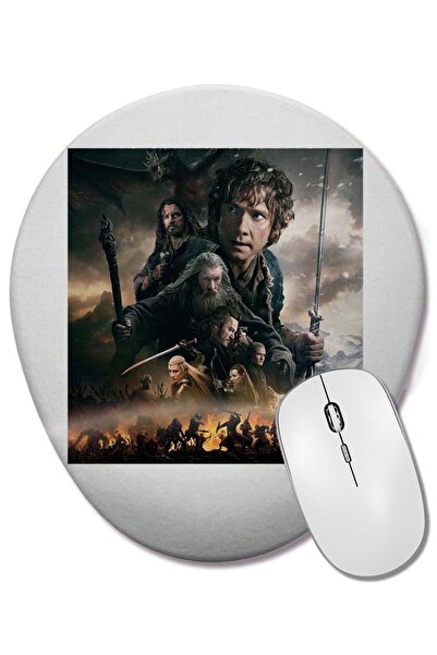 BASKI DÜNYASI Mouse Pad oval The Hobbit Bătălia celor Cinci Armate cu suport ...