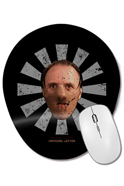 BASKI DÜNYASI Mouse Pad oval cu suport pentru încheietura mâinii, în stil jap...