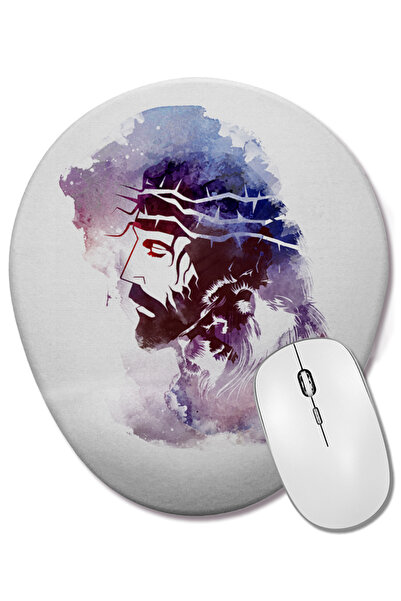 BASKI DÜNYASI Οβάλ ποντίκι ποντικοπολίτης Leao Jesus με στήριγμα καρπού