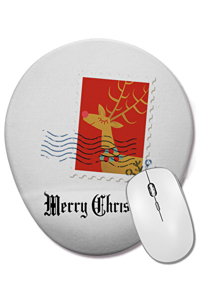 BASKI DÜNYASI Mouse Pad oval cu suport pentru încheietura mâinii, cu concept ...