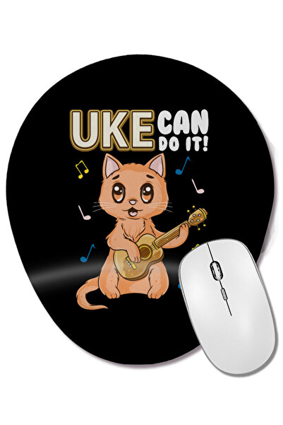 BASKI DÜNYASI Χαριτωμένο οβάλ ποντίκι με σχέδιο κουνελάκια που κολυμπούν σε σ...