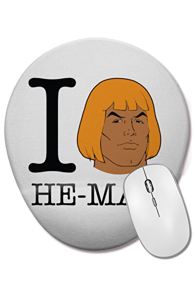 BASKI DÜNYASI Λατρεύω το He-Man Masters Of Universe Οβάλ ποντίκι με υποστήριξ...