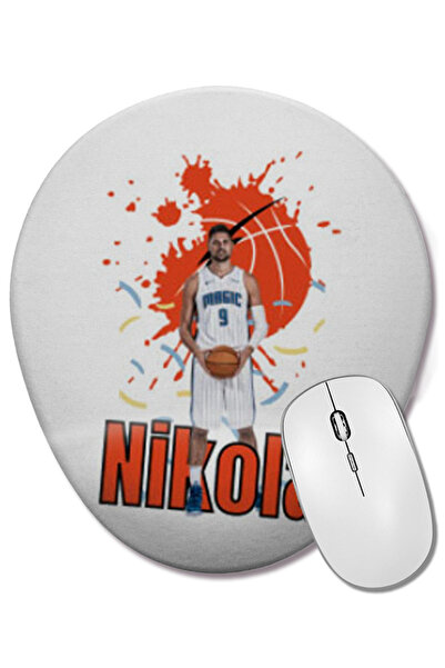 BASKI DÜNYASI Vucevic Nikola Vucevic Vintage Art - Cadou de baschet Legend Mo...