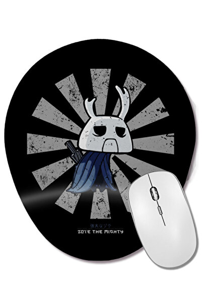 BASKI DÜNYASI Zote The Mighty Retro Japanese Hollow Knight Mouse Pad oval cu ...