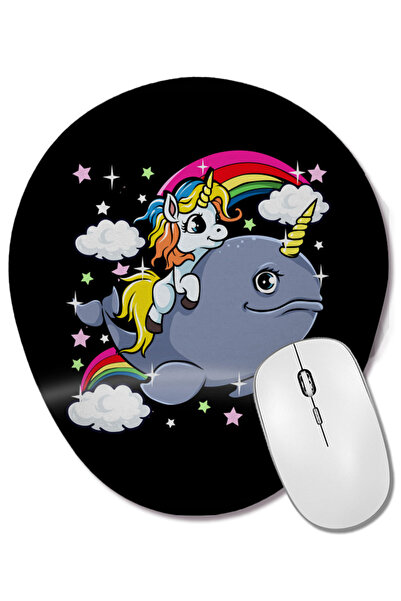 BASKI DÜNYASI Ουράκιος άλογος που οδηγεί έναν μονόκερο, αξιολάτρευτο μονόκερο...