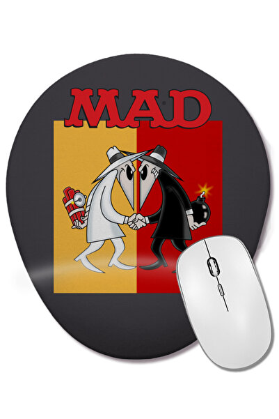 BASKI DÜNYASI MAD Spy vs Spy Οβάλ ποντίκι με υποστήριξη καρπού