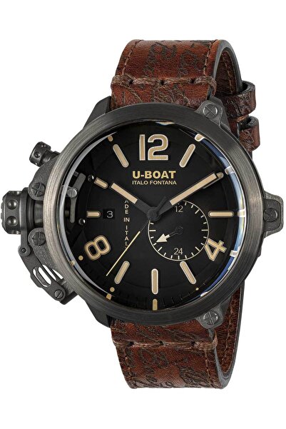 U-BOAT 8805 Ανδρικό Ρολόι Capsule από Τιτάνιο BK BE 50mm 10ATM