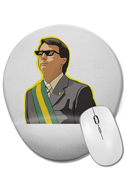 BASKI DÜNYASI Οβάλ ποντίκι ποντικοπολεμικής χρήσης με στήριγμα καρπού Bolsona...