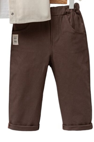 Minytrendy Baby Boy Kids Linen Cool Boy Badili Jacket Sports Bottom Top Set Eid Set