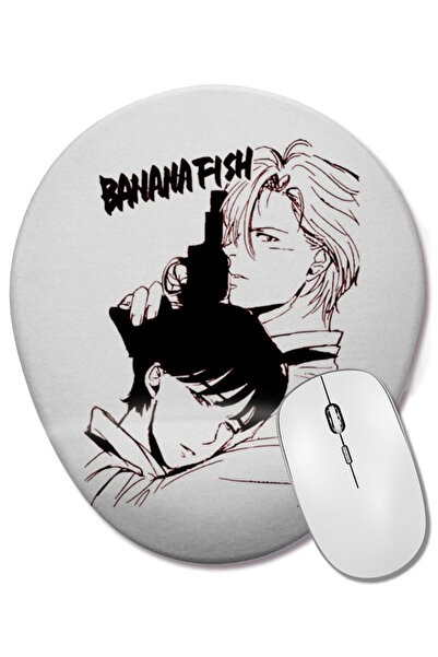 BASKI DÜNYASI Οβάλ ποντίκι με υποστήριξη καρπού Banana Fish Eiji Okumura και ...