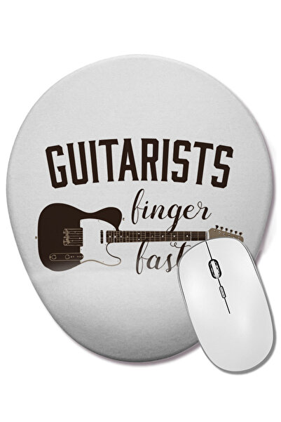 BASKI DÜNYASI Mouse Pad oval cu suport pentru încheietura mâinii, cu design a...