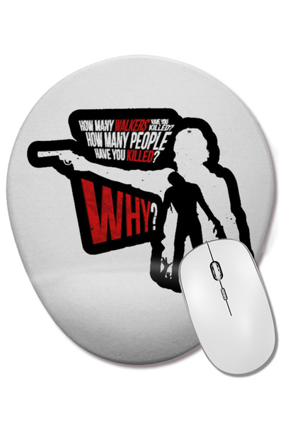 BASKI DÜNYASI Τρεις απλές ερωτήσεις Οβάλ ποντίκι με υποστήριξη καρπού