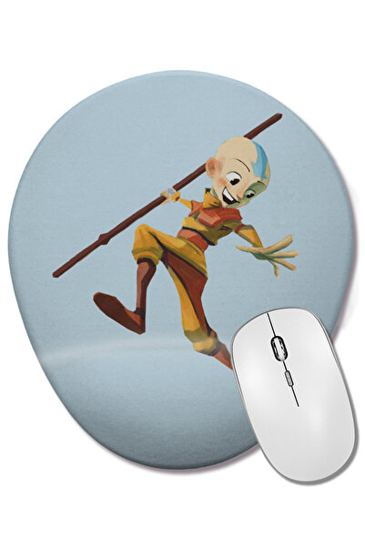 BASKI DÜNYASI Mouse Pad oval cu suport pentru încheietura mâinii Avatar The L...