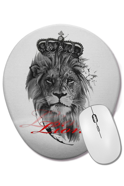 BASKI DÜNYASI Link Vault Boy Овална подложка за мишка, поддържаща китката