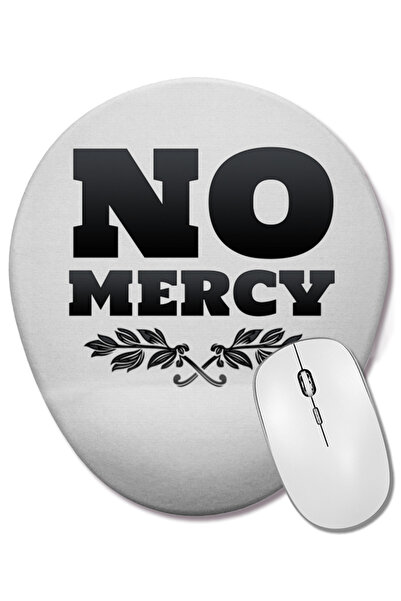 BASKI DÜNYASI Mouse Pad oval No Mercy cu suport pentru încheietura mâinii