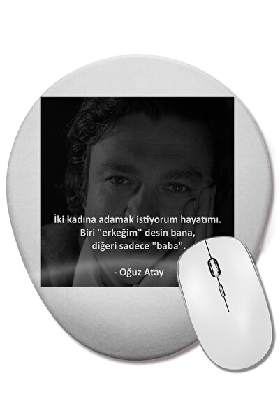 BASKI DÜNYASI Oğuz Atay Söz 07 Οβάλ ποντίκι με υποστήριξη καρπού