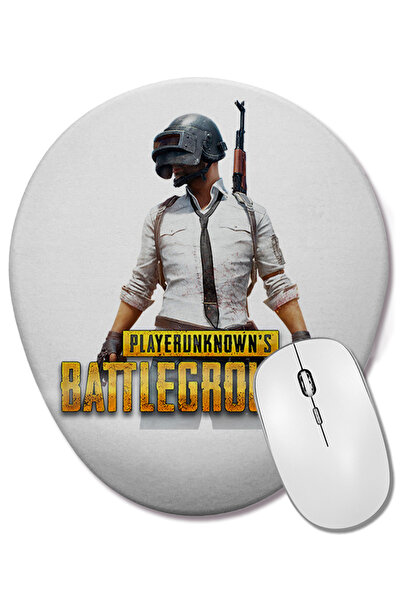 BASKI DÜNYASI PlayerUnknown's Battlegrounds Pubg Mouse Pad oval cu suport pen...