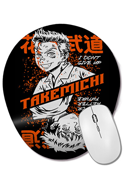 BASKI DÜNYASI Anime Hanagaki Tokyo Revengers Takemichi Οβάλ ποντίκι με υποστή...