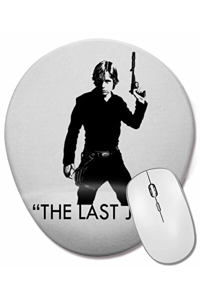 BASKI DÜNYASI Luke Skywalker Star Wars Οβάλ ποντίκι με υποστήριξη καρπού
