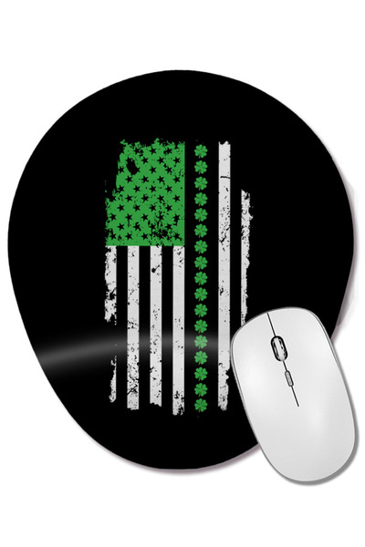 BASKI DÜNYASI Mouse Pad oval cu suport pentru încheietura mâinii, cu steagul ...