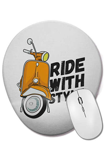 BASKI DÜNYASI Οι λάτρεις της Vespa οδηγούν με στυλ Οβάλ ποντίκι με υποστήριξη...