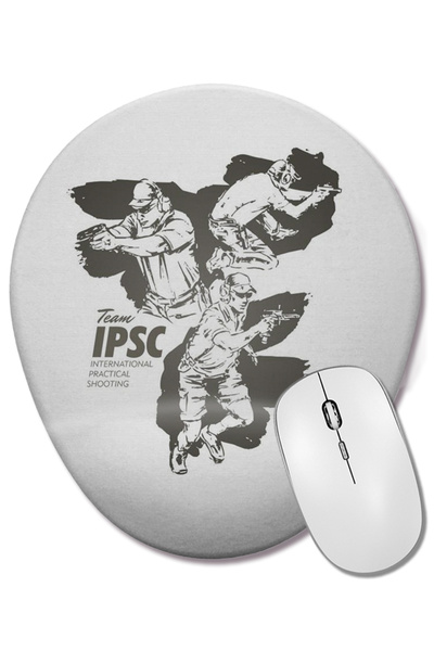 BASKI DÜNYASI Mouse Pad oval pentru fotografiere practică internațională Team...