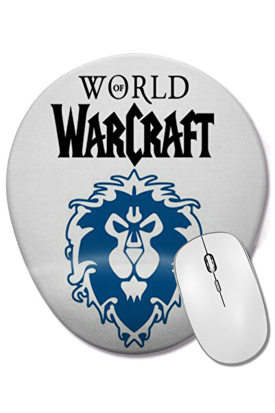 BASKI DÜNYASI World Of Warcraft Alliance ovalna podloga za miša sa podrškom z...