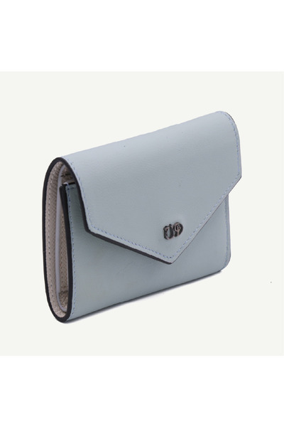 Uderra Leather Uderra Genuine Leather Baby Blue Women's Wallet - S1KC0033