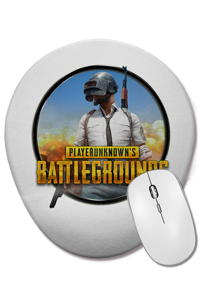 BASKI DÜNYASI Οβάλ ποντίκι ποντικούλας με υποστήριξη καρπού Players Unknown B...