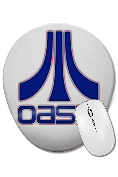 BASKI DÜNYASI Oasis Oval Mouse Pad με στήριγμα καρπού