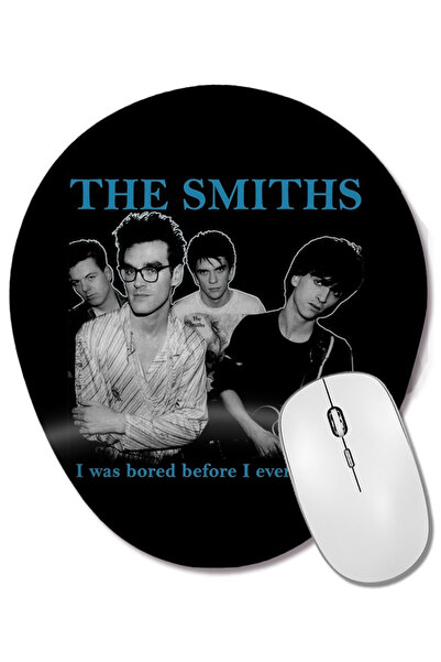 BASKI DÜNYASI The Smiths l Was Bored Οβάλ ποντίκι με υποστήριξη καρπού