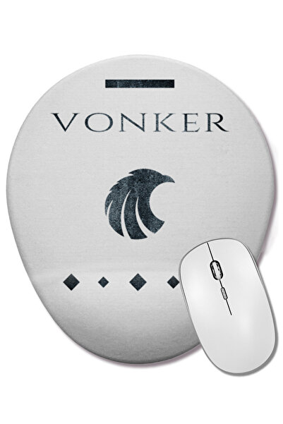 BASKI DÜNYASI Mouse Pad oval Vonker Overflight Sobrevoo cu suport pentru înch...
