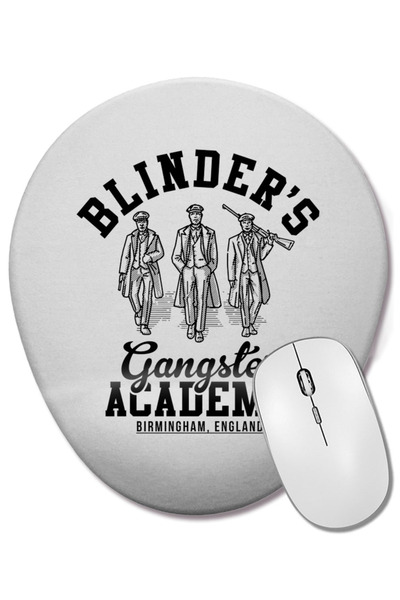 BASKI DÜNYASI Peaky Blinders Gangster Academy Birmingham England Mouse Pad ov...