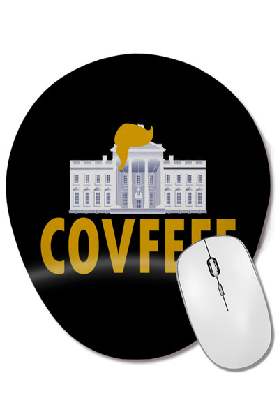 BASKI DÜNYASI Αστείο μεμ του Προέδρου Κόβφεφε, οβάλ ποντίκι με υποστήριξη καρ...