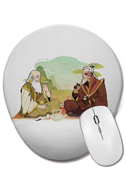 BASKI DÜNYASI Mouse Pad oval cu suport pentru încheietura mâinii Avatar For iroh