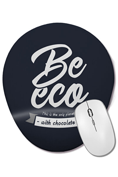 BASKI DÜNYASI Be Eco Este cel mai bun planetă cu ciocolată mouse pad oval cu ...