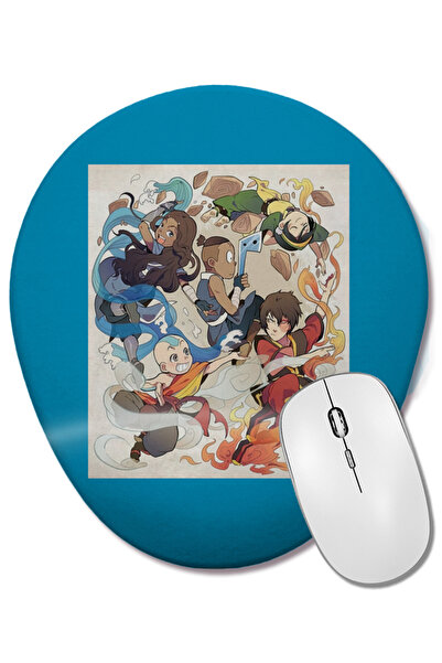 BASKI DÜNYASI Mouse Pad oval cu suport pentru încheietura mâinii The Avatar F...