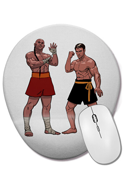 BASKI DÜNYASI Mouse Pad oval Kıng Taeyeon cu suport pentru încheietura mâinii