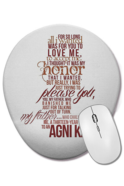 BASKI DÜNYASI Οβάλ ποντίκι με υποστήριξη καρπού Honra