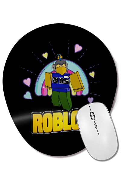 BASKI DÜNYASI Mouse Pad oval cu suport pentru încheietura mâinii, personaj Ra...