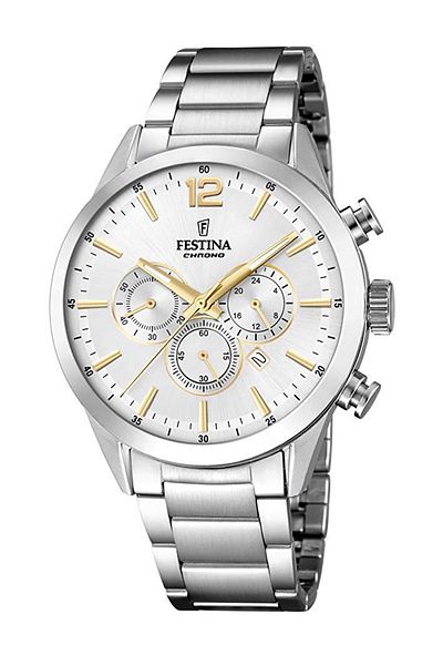FESTİNA Festina F20343/1 Timeless Chronograph 43mm 10ATM