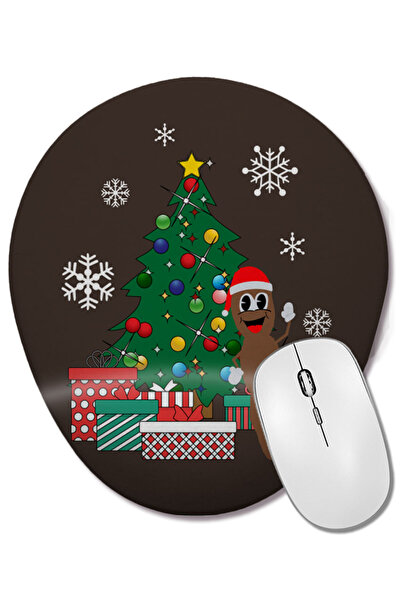 BASKI DÜNYASI Mouse Pad oval Mr. Hankey Around The Christmas Tree South Park ...