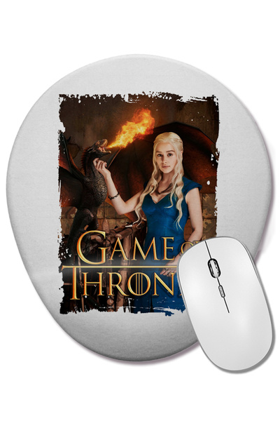 BASKI DÜNYASI Οβάλ ποντίκι ποντικοπληκτής με οπίσθια υποστήριξη καρπού Games ...