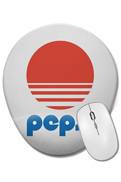BASKI DÜNYASI Mouse Pad oval cu logo-ul Pepsi