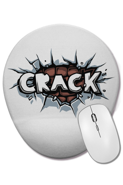 BASKI DÜNYASI Mouse Pad oval cu suport pentru încheietura mâinii