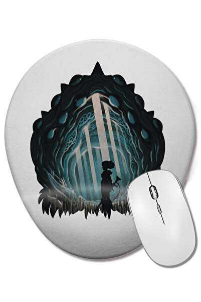 BASKI DÜNYASI Mouse Pad oval Ohm Nausicaa's Decay cu suport pentru încheietur...