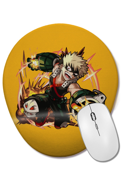 BASKI DÜNYASI Bakugou Cool But You're Not Bakugou Mouse Pad oval cu suport pe...