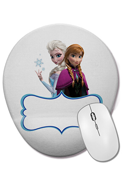 BASKI DÜNYASI Елза, Ана, Замръзналото кралство, Олаф, Кристоф Овална подложка...