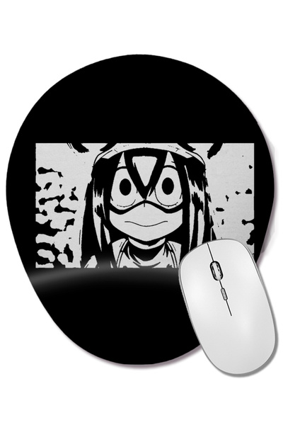 BASKI DÜNYASI My Hero Academia Tsuyu Asui Froppy Овална подложка за мишка с о...